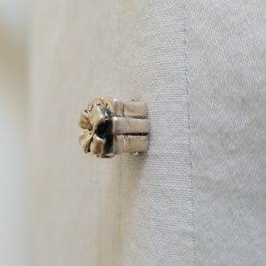 Sterling Silver Wrapped Gift Present Bracelet Charm